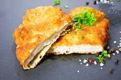 Snitel de pui pane